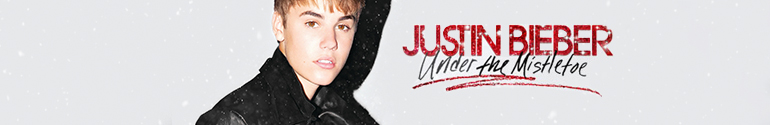 justin bieber under the mistletoe