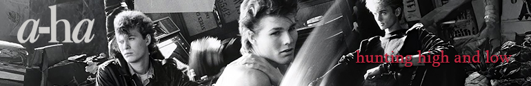A-Ha Hunting High and Low
